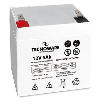 BATTERIA TECNOWARE 12V 5.0Ah EACPE12V05ATWB