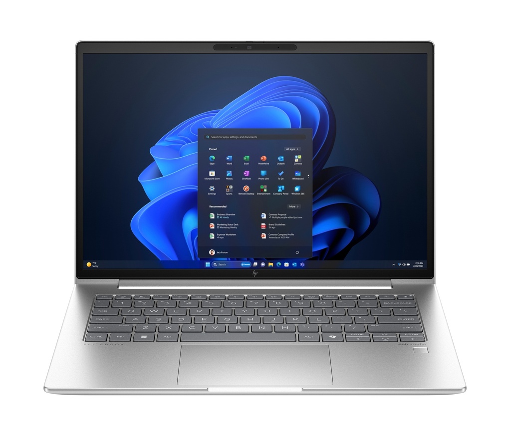 NB HP ELITEBOOK 640 G11 A37FCET Ultra 7-155U 14" 16GB SSD512GB LAN SC Reader Finger Print W11P **Garanzia 3 anni OffSite**