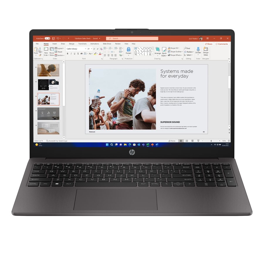NB HP 250 G10 9B9R5EA i7-1355U 15,6" 8GB SSD256GB W11**Garanzia 3 anni Onsite**