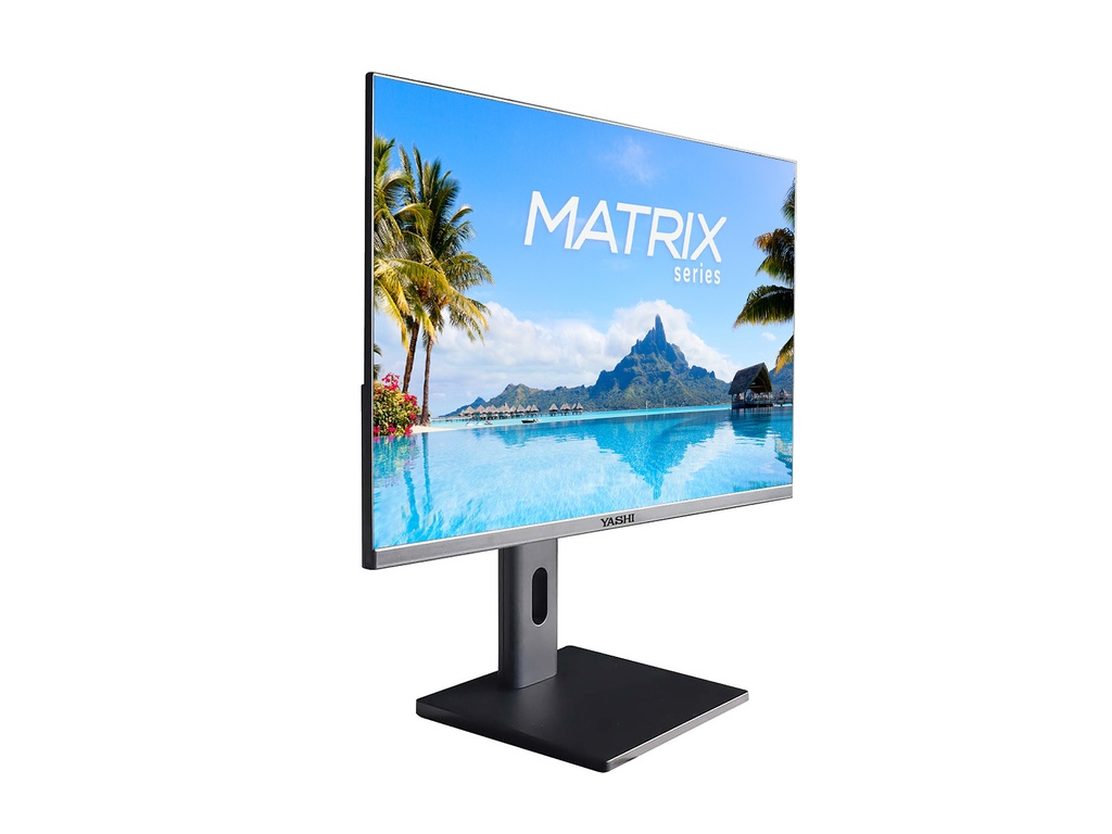 MONITOR YASHI - 27'' - Wide YCYZ23727 VA MATRIX 1920x1080 75Hz 1ms 300cd/mÂ² 1000:1 2x4W MM VGA HDMI REG H.