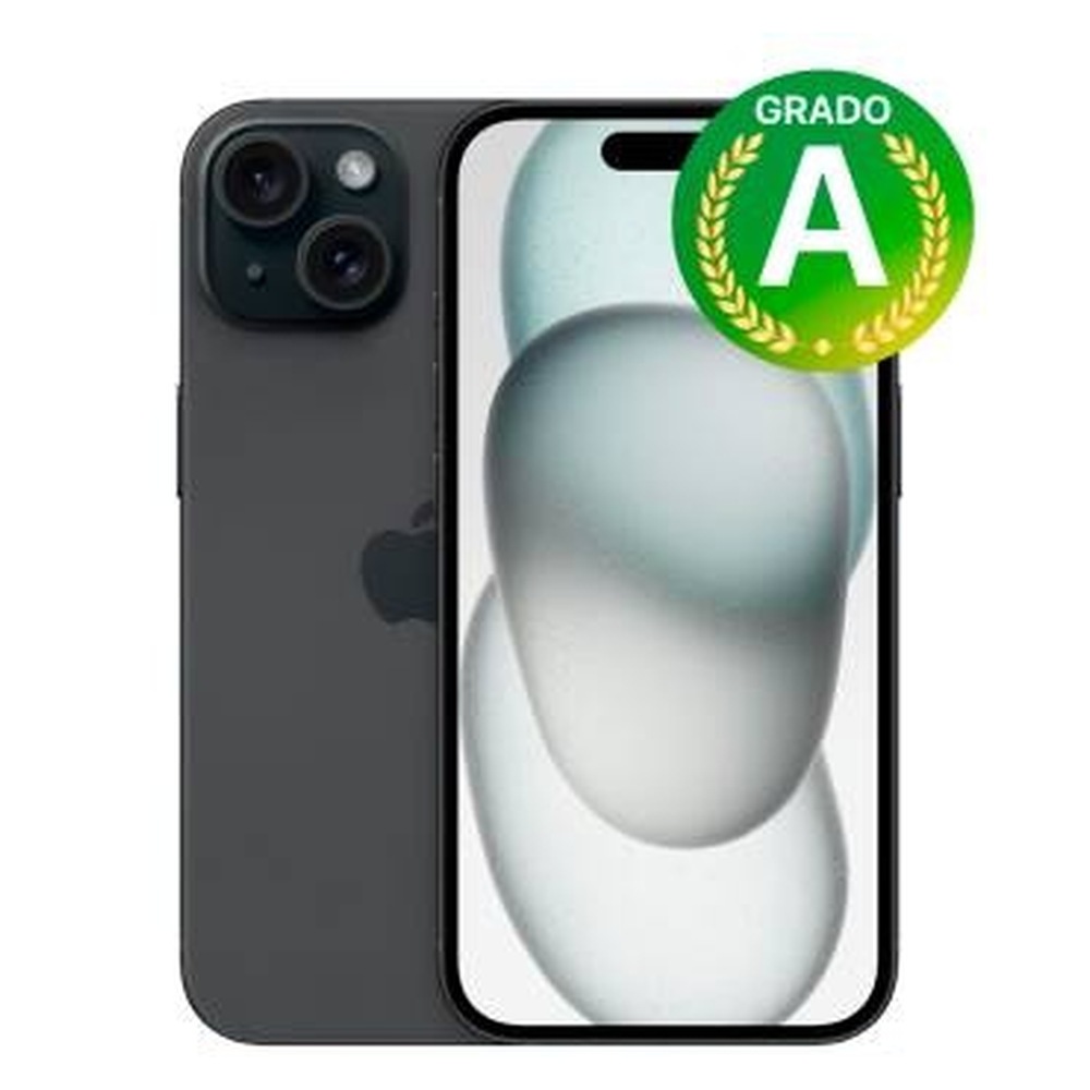 Apple iPhone 15 - 256GB - 6.1" - Black - ITA Ricondizionato Grado-A