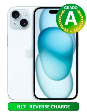 Apple iPhone 15 - 256GB - 6.1" - Blue  -Ricondizionato Grado-A