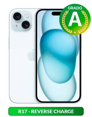 Apple iPhone 15 - 128GB - 6.1" - Blue - Ricondizionato Grado-A