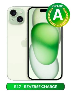 Apple iPhone 15 - 128GB - 6.1" - Green - Ricondizionato Grado-A