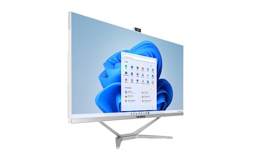 [COM-YA2156] ALL IN ONE - YASHI PIONEER AY52432 - 24'' - Pentium Gold 6400 - 8GB SSD256GB - Tastiera e Mouse - W11P - White