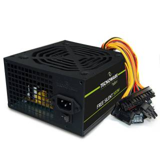 [COM-38911] ALIMENTATORE TECNOWARE - 500W - FREE SILENT FAL506FS12B 20/24 Pin FAN 12cm Silenzioso BULK "Garanzia 2 anni on Site"
