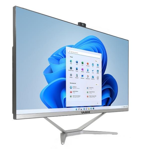 [COM-YA2128] All In One - Yashi Pioneer S Ay52430 - 24'' - I5-12400 - 8Gb Ssd512Gb - Tastiera E Mouse - W11P - Black