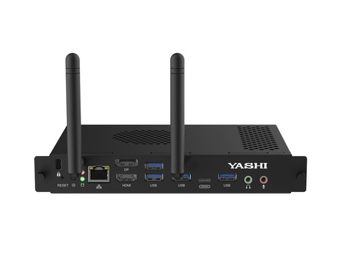 [COM-YA3685] PC OPS YASHI PCLY69  i5 12450H 16GB RAM 256GB SSD NOKB NOMOUSE 1xDP 1xHDMI 1xUSB-C 3.2 2xUSB 2.0 1xRJ45 Wi-Fi 6,W11p 120mm depth
