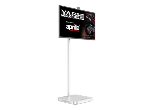 [COM-YA4051] TOTEM YASHI MARTINI 31,5"4K PIVOT MOBILE Battery 10000 MAh DY3271 TOUCH MT8195 8C 500cdm 8GB 128GB SSD Wifi Android13 EDLA