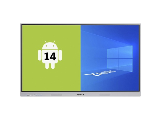 [COM-YA3697] YASHI MONITOR INTERATTIVO TOUCH 65" LY6524 LCD 4K TYPE-C 8GB RAM 128GB ANDROID 14 Google Classroom ready
