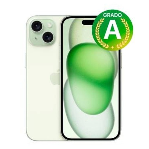 [ERRE-SMASMAPP4606] Apple iPhone 15 - 128GB - 6.1" - Green - Ricondizionato Grado-A