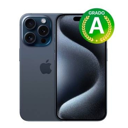 [ERRE-SMASMAPP4609] Apple iPhone 15 Pro - 128GB - 6.1" - Blue Tit - Ricondizionato Grado-A