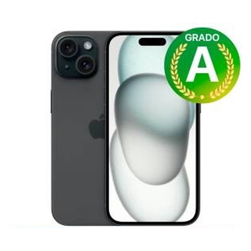 [ERRE-SMASMAPP4661] Apple iPhone 15 - 128GB - 6.1" - Black Ricondizionato Grado-A