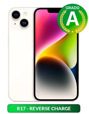[ERRE-SMASMAPP4368] Apple iPhone 14 - 128GB - 6.1" - Starlight Ricondizionato Grado-A