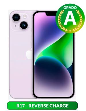 [ERRE-SMASMAPP4549] Apple iPhone 14 128GB 6.1" Purple Ricondizionato Grado-A