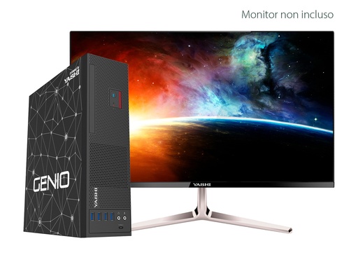 [COM-YA3754] PC YASHI GENIO 8L SFF YY80219 AMD RYZEN 5 7430U 8GB SSD512GB W11P - NO KIT MOUSE E TASTIERA